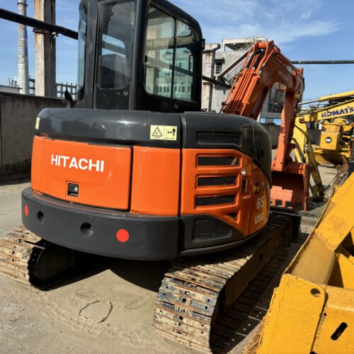 Original Used Hitachi ZX65USB Compact Digger for Utility Installation and Land...