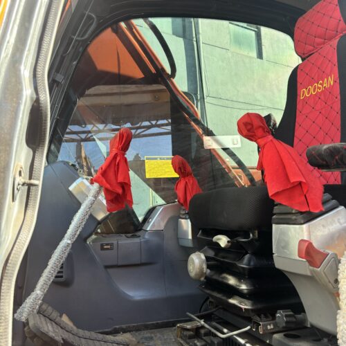 Original Used Doosan DX140 Tracked Digger for Earthmoving and Foundation Work<...