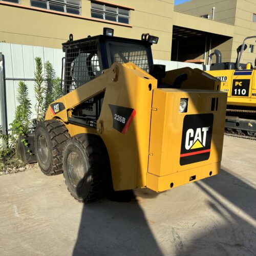 Original Used Caterpillar 226B Skid Steer Loader for Small Site Earthmoving - Loader - yixinexcavator.com