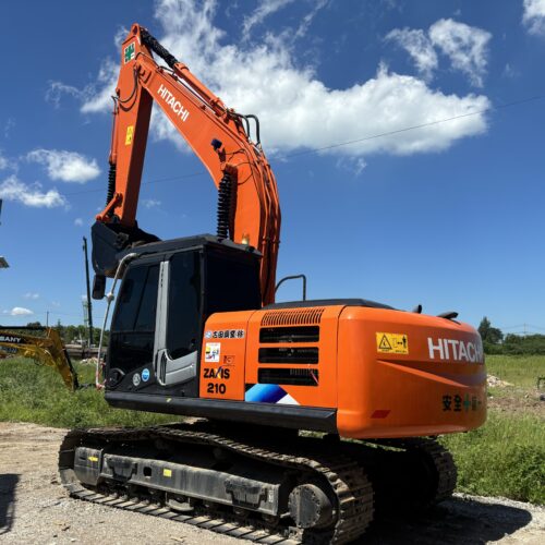 Original Used Hitachi ZX210 Tracked Digger for Road Construction and Site Prep...