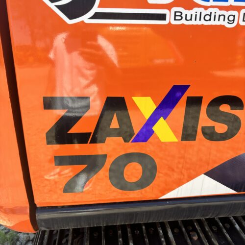 Original Used Hitachi ZX70 Small Crawler Excavator for Landscaping and Trench ...