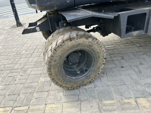 Original Used Doosan DX60W ECO Wheeled Excavator for Urban Construction</trp-p...