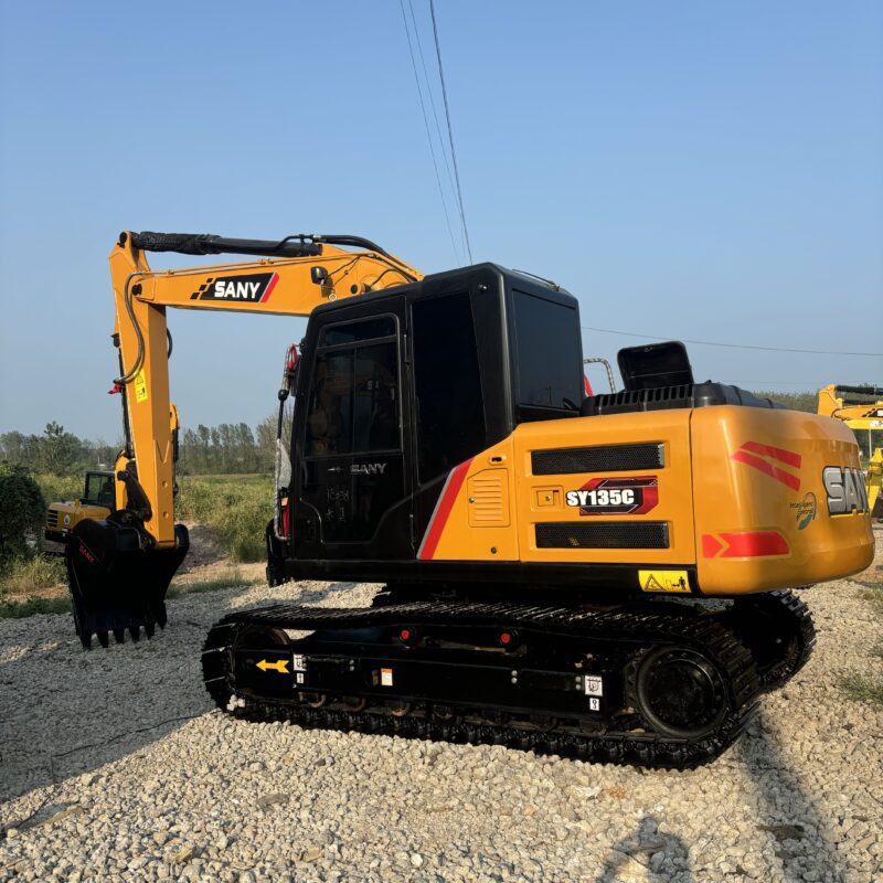 Original Used SANY SY135C Medium Excavator for Site Development and Digging - Excavator - yixinexcavator.com