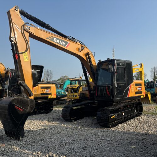 Original Used SANY SY135C Medium Excavator for Site Development and Digging</t...
