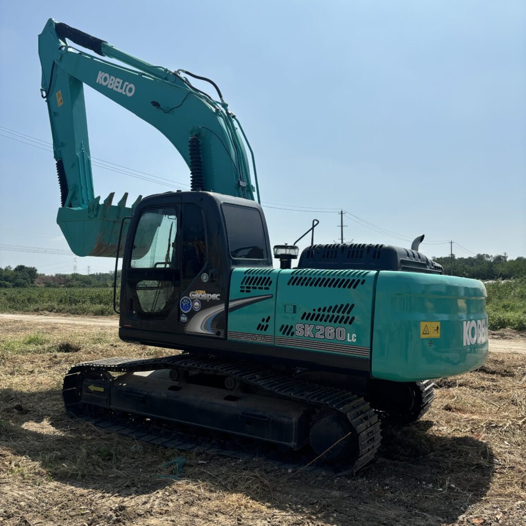 Original Used Kobelco SK260LC Tracked Excavator for Infrastructure and Groundw...