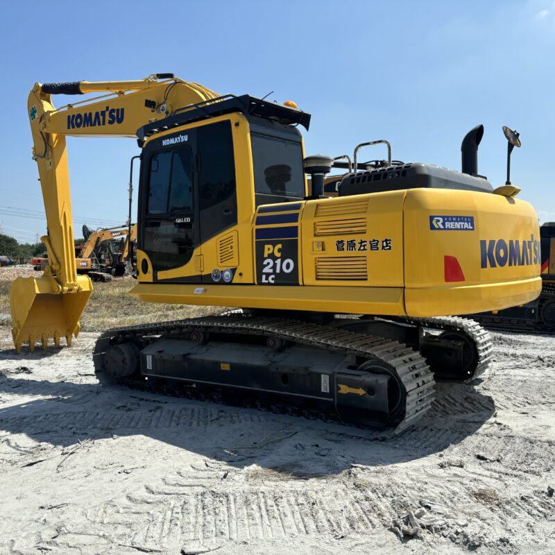Original Used Komatsu PC210LC Tracked Excavator for Earthmoving and Building W...