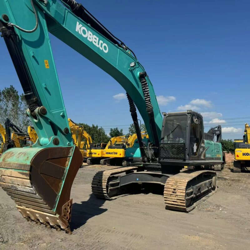 Original Used Kobelco SK350D Heavy Excavator for Demolition and Earthmoving</t...