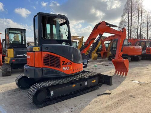 Original Used Hitachi ZX50U Mini Excavator for Tight Access Construction</trp-...