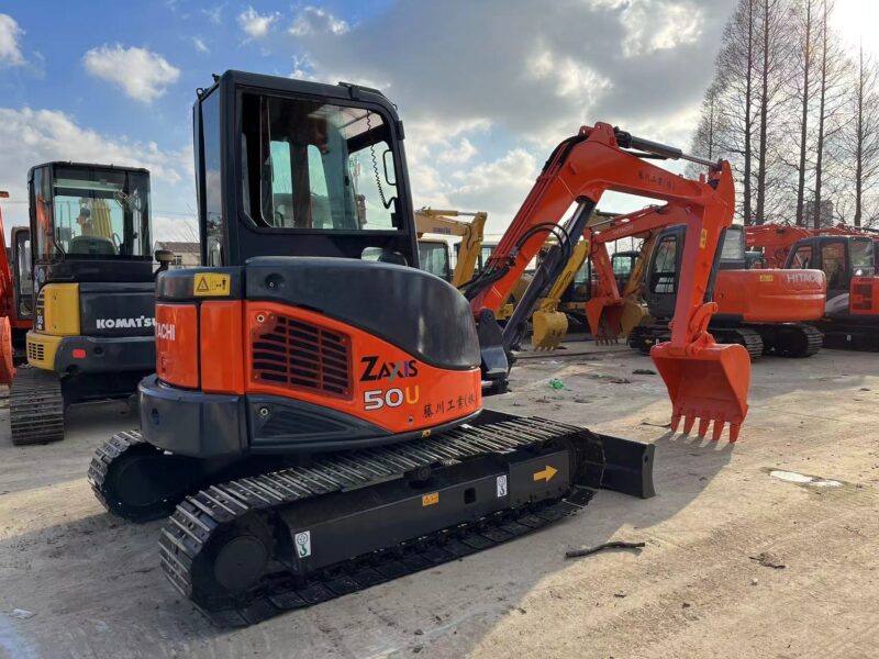 Original Used Hitachi ZX50U Mini Excavator for Tight Access Construction</trp-...