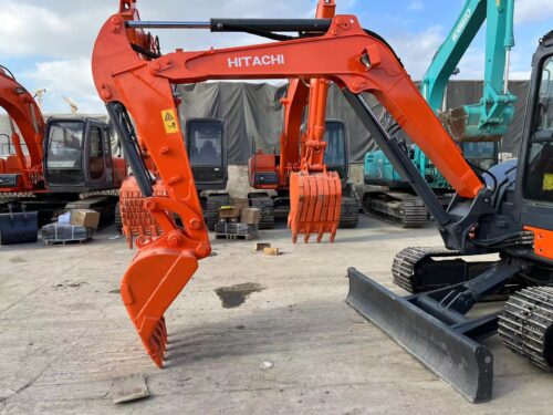 Original Used Hitachi ZX50U Mini Excavator for Tight Access Construction</trp-...