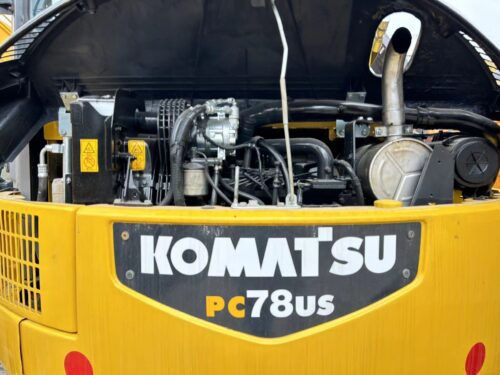 Original Used Komatsu PC78US Compact Excavator for Urban and Restricted Access...