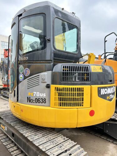 Original Used Komatsu PC78US Compact Excavator for Urban and Restricted Access...