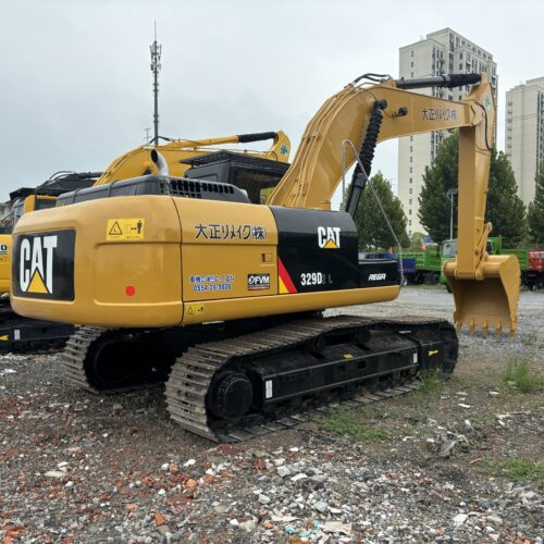 Original Used Caterpillar 329D2L Crawler Excavator for Foundation and Infrastr...