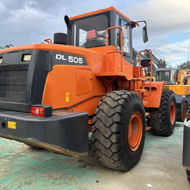 Original Used Doosan DL505 Wheel Loader for Quarry Loading and Bulk Materials - Loader - yixinexcavator.com