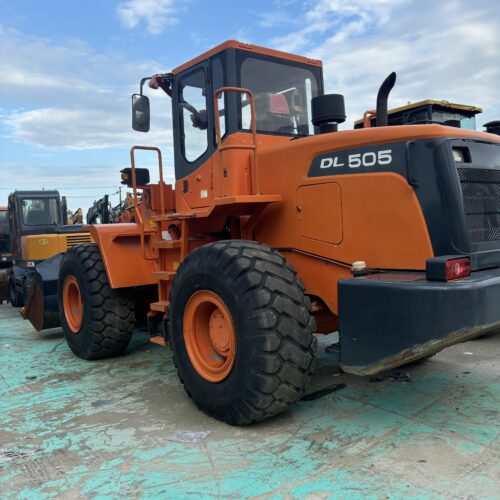Original Used Doosan DL505 Wheel Loader for Quarry Loading and Bulk Materials - Loader - yixinexcavator.com