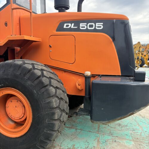 Original Used Doosan DL505 Wheel Loader for Quarry Loading and Bulk Materials - Loader - yixinexcavator.com