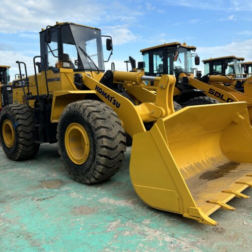 Original Used Komatsu WA380E Wheel Loader for Aggregate Loading and Material T...