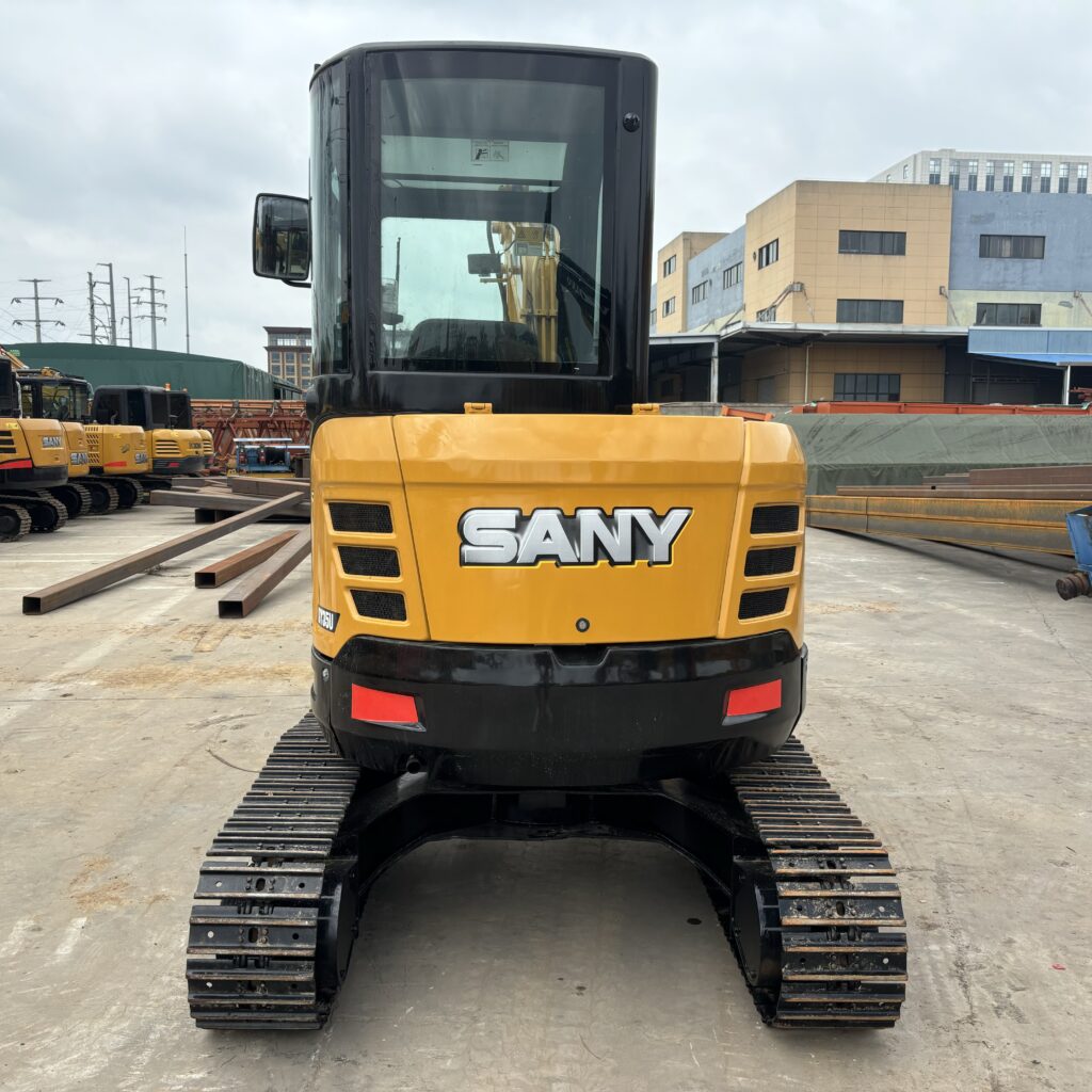 Original Used SANY SY35U Mini Digger for Landscaping and Small Construction Si...