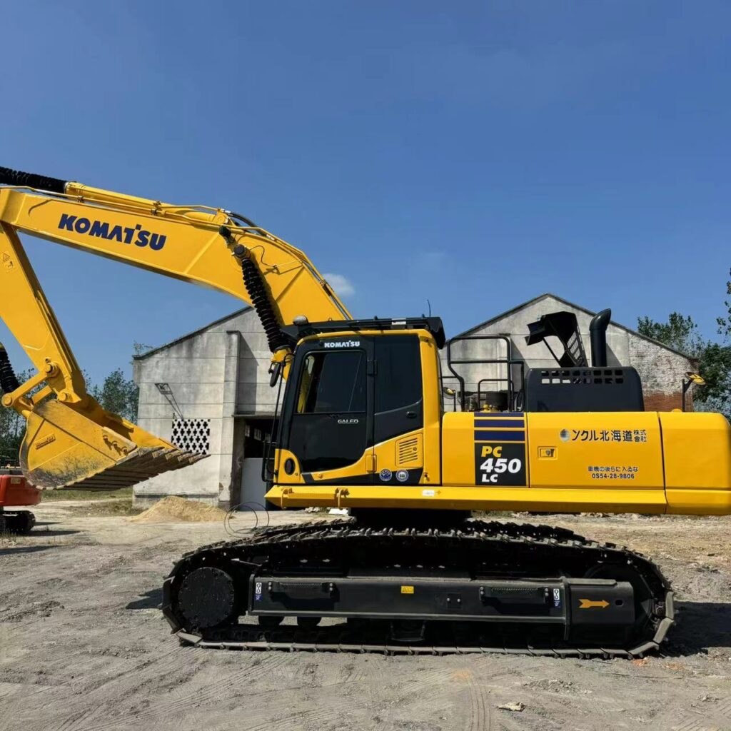 Original Used Komatsu PC450LC Heavy Hydraulic Excavator for Mining and Quarry ...