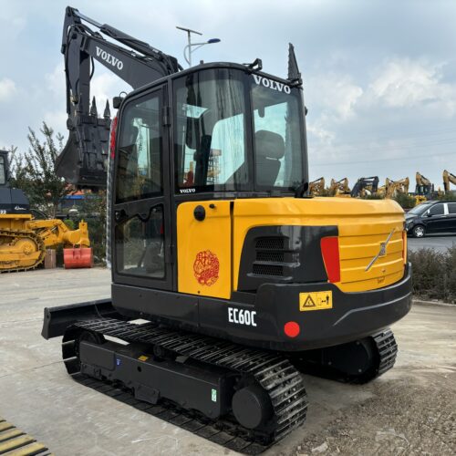 Original Used Volvo EC60C Small Excavator for Landscaping and Trenching - Excavator - yixinexcavator.com