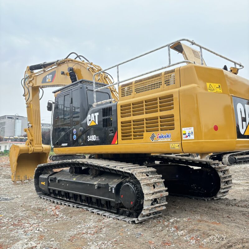 Original Used Caterpillar 349D2L Heavy Crawler Excavator for Mining and Large ...