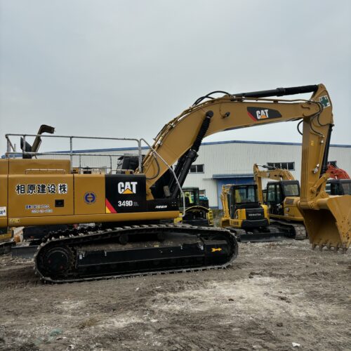 Original Used Caterpillar 349D2L Heavy Crawler Excavator for Mining and Large ...