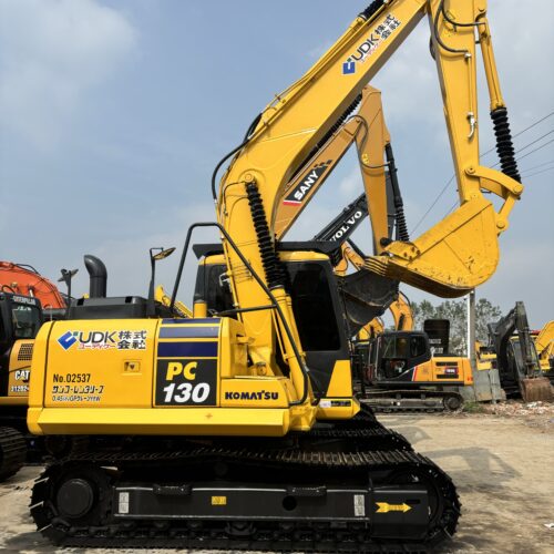 Original Used Komatsu PC130 Hydraulic Excavator for Utility and Building Proje...