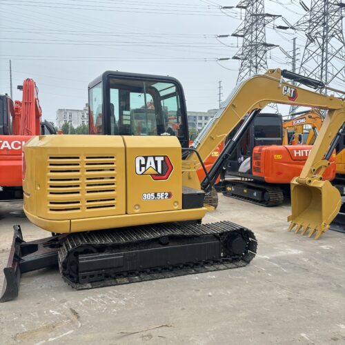 Original Used Caterpillar 303.5E2 Mini Excavator for Restricted Access Constru...