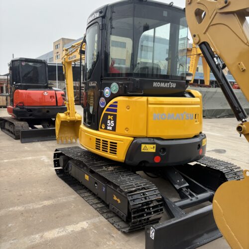 Original Used Komatsu PC55MR Compact Excavator for Tight Access and Landscapin...