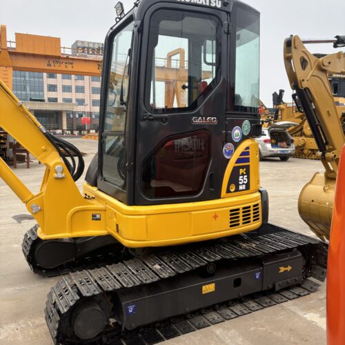 Original Used Komatsu PC55MR Compact Excavator for Tight Access and Landscapin...