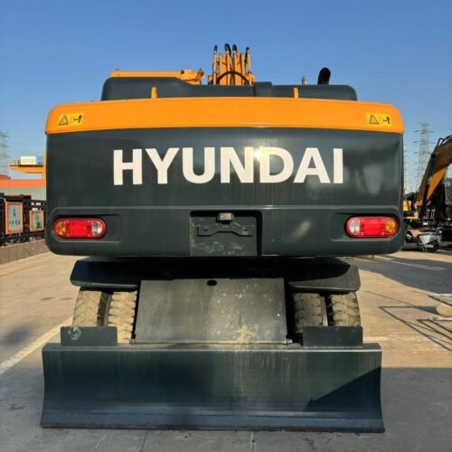 Original Used Hyundai R210W-9 Wheeled Excavator for Roadside and Urban Work</t...