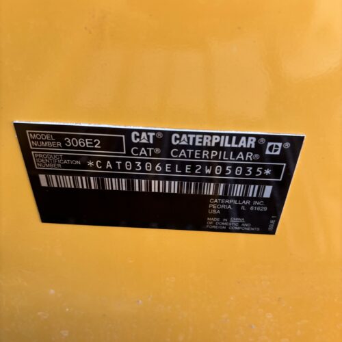 Original Used Caterpillar 306E2 Hydraulic Mini Excavator for Utility and Const...
