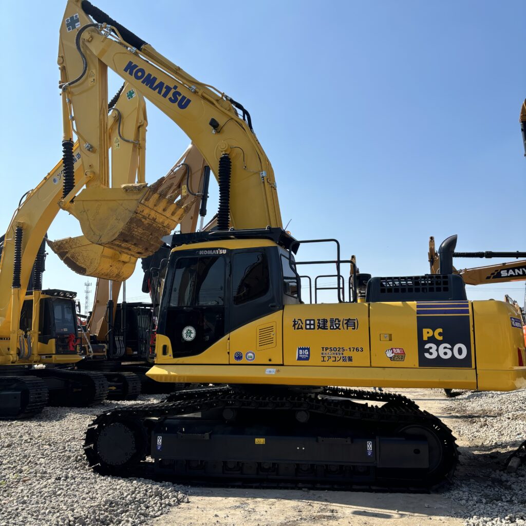 Original Used Komatsu PC360 Heavy Tracked Excavator for Large Construction Projects - Excavator - yixinexcavator.com