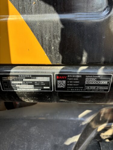Original Used SANY SY235H Hydraulic Digger for Civil Engineering and Site Work...