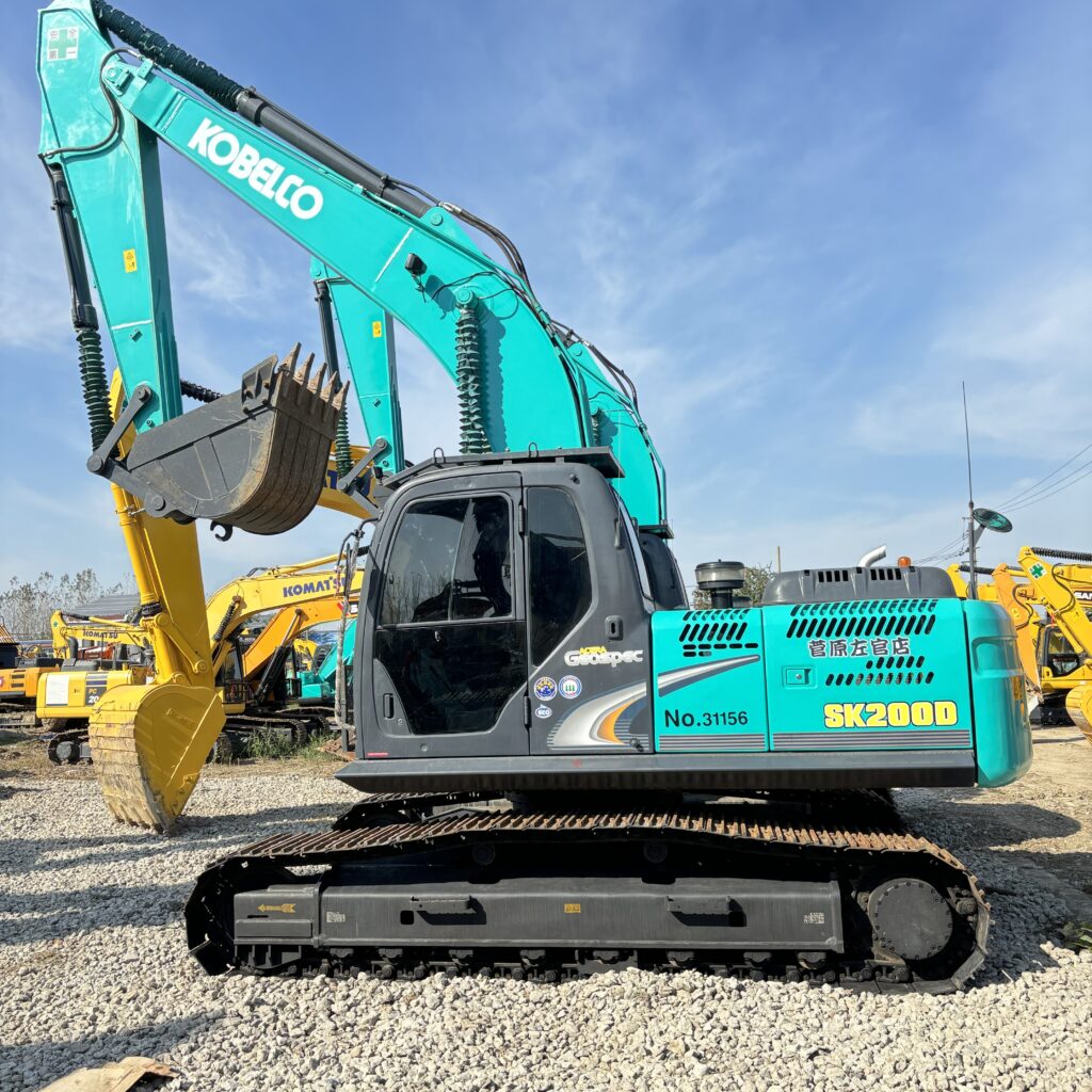 Original Used Kobelco SK200D Excavator for Heavy Site Work and Material Handling - Excavator - yixinexcavator.com