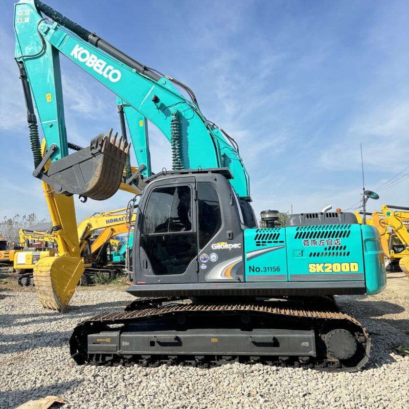 Original Used Kobelco SK200D Excavator for Heavy Site Work and Material Handling - Excavator - yixinexcavator.com