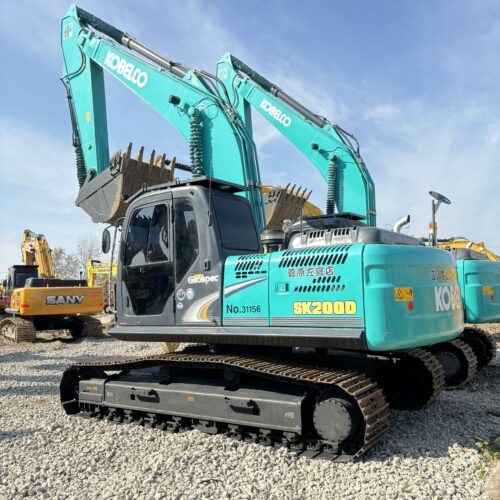 Original Used Kobelco SK200D Excavator for Heavy Site Work and Material Handling - Excavator - yixinexcavator.com