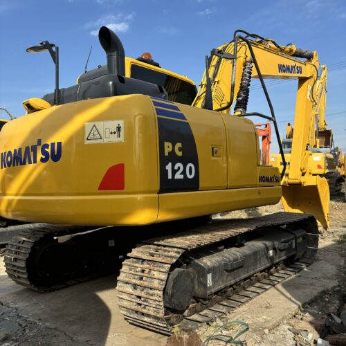 Original Used Komatsu PC120 Crawler Digger for Groundworks and Site Preparatio...