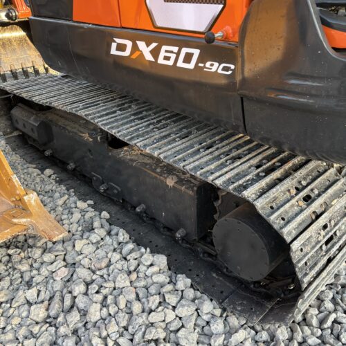 Original Used Doosan DX60-9C Mini Excavator for Landscaping and Narrow Access ...