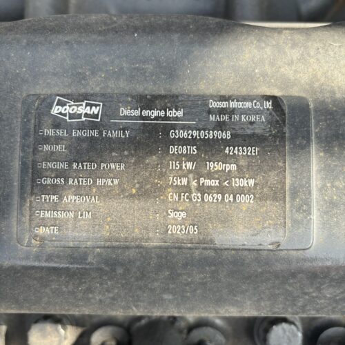 Original Used Doosan DX225LC-9C Hydraulic Digger for Civil Engineering and Earthworks - Excavator - yixinexcavator.com