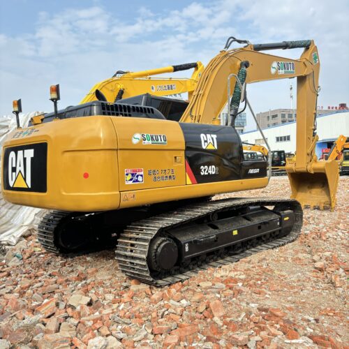 Original Used Caterpillar 324D Hydraulic Excavator for Trenching and Infrastru...