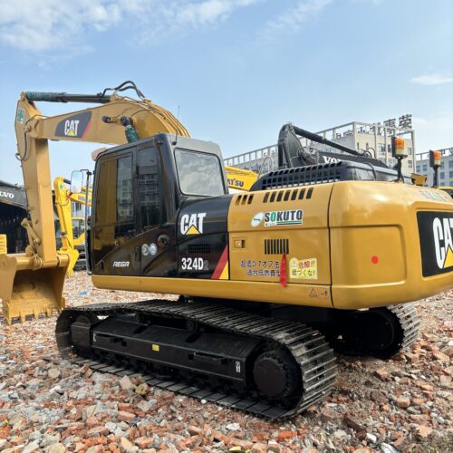 Original Used Caterpillar 324D Hydraulic Excavator for Trenching and Infrastru...