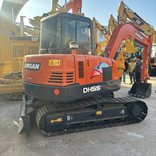 Original Used Doosan DH55 Small Hydraulic Excavator for Site Preparation - Excavator - yixinexcavator.com