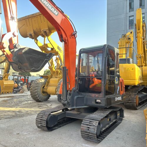 Original Used Doosan DH55 Small Hydraulic Excavator for Site Preparation - Excavator - yixinexcavator.com