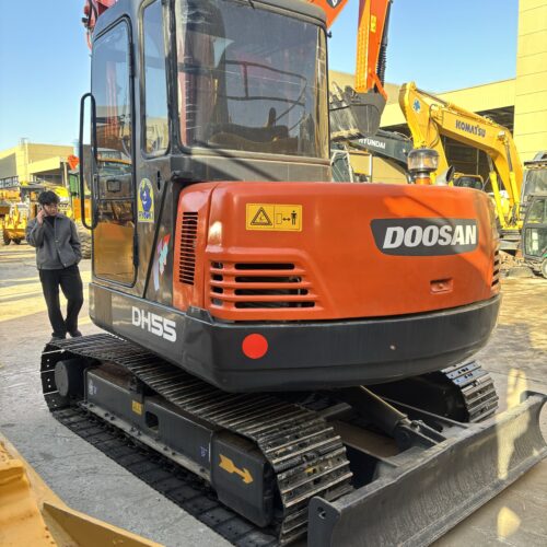 Original Used Doosan DH55 Small Hydraulic Excavator for Site Preparation - Excavator - yixinexcavator.com
