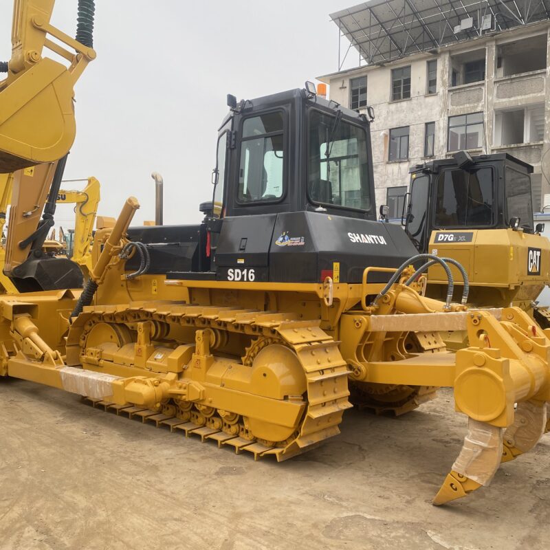 Original Used Shantui SD16 Tracked Dozer for Earthmoving and Road Construction - Bulldozer - yixinexcavator.com