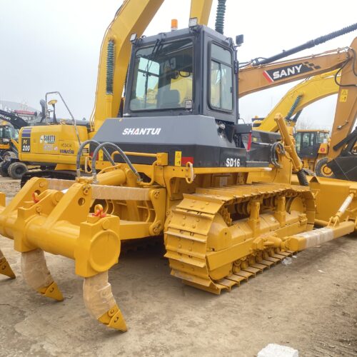 Original Used Shantui SD16 Tracked Dozer for Earthmoving and Road Construction - Bulldozer - yixinexcavator.com