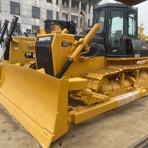 Original Used Shantui SD16 Tracked Dozer for Earthmoving and Road Construction - Bulldozer - yixinexcavator.com