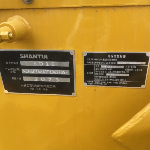 Original Used Shantui SD16 Tracked Dozer for Earthmoving and Road Construction - Bulldozer - yixinexcavator.com