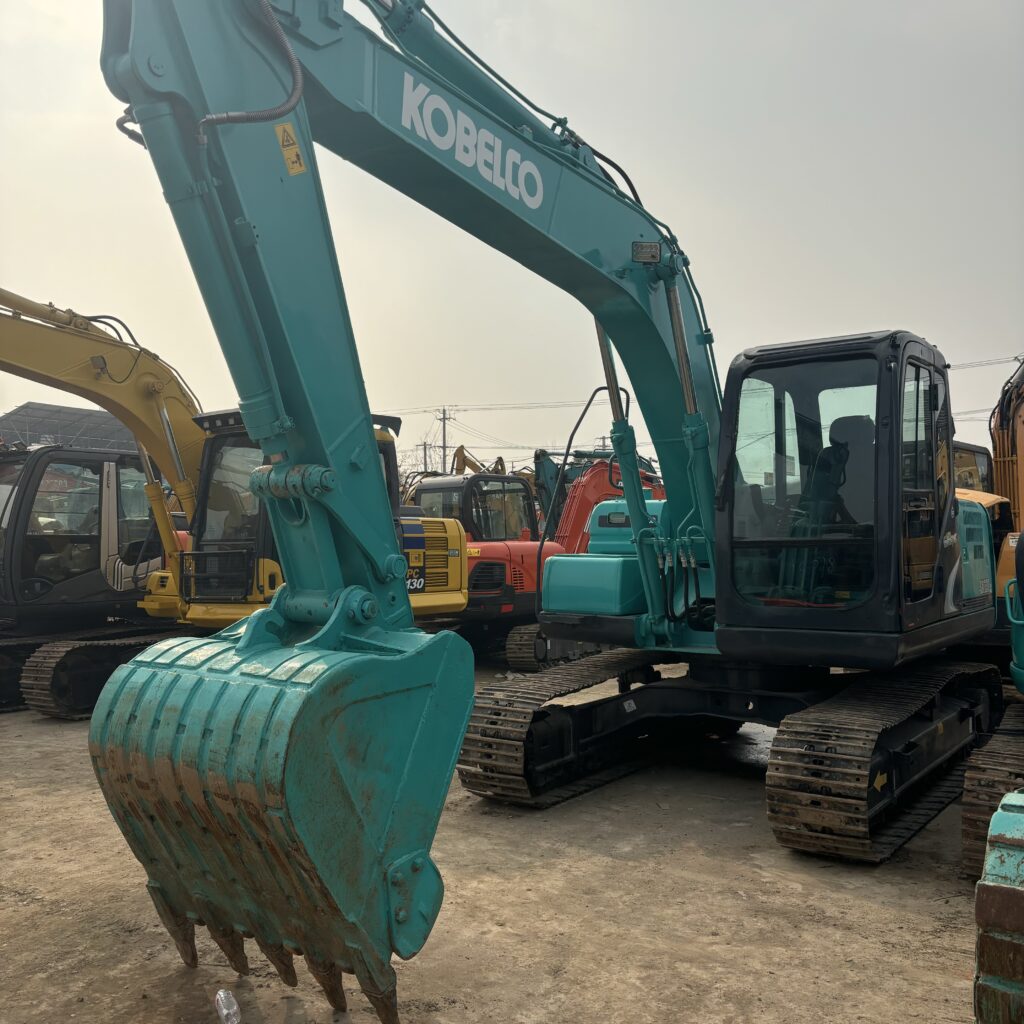 Original Used Kobelco SK130 Hydraulic Digger for Roadworks and Construction</t...